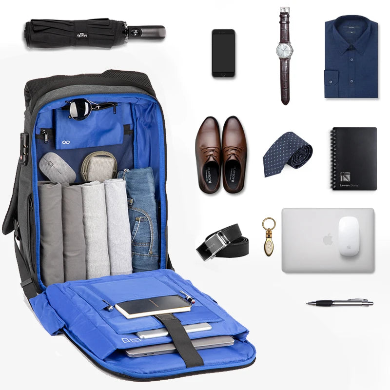 Mochila Kingsons Anti-Theft o Antirrobo: Seguridad Inteligente y Estilo Minimalista