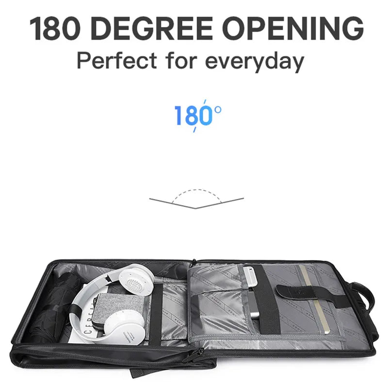 Mochila BANGE Antirrobo "Ultra-Slim Future" Impermeable - Protección Rígida y Perfil Aerodinámico