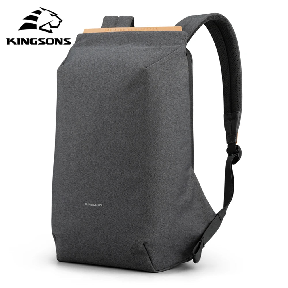 Mochila antirrobo KINGSONS Diseño Minimalista y Urbano