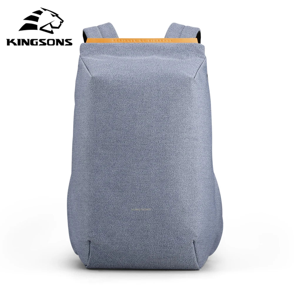 Mochila antirrobo KINGSONS Diseño Minimalista y Urbano