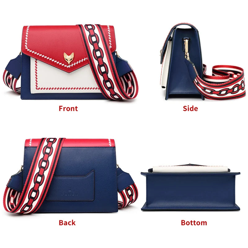 Bolso Bandolera Tricolor "Urban Fox" de FOXER