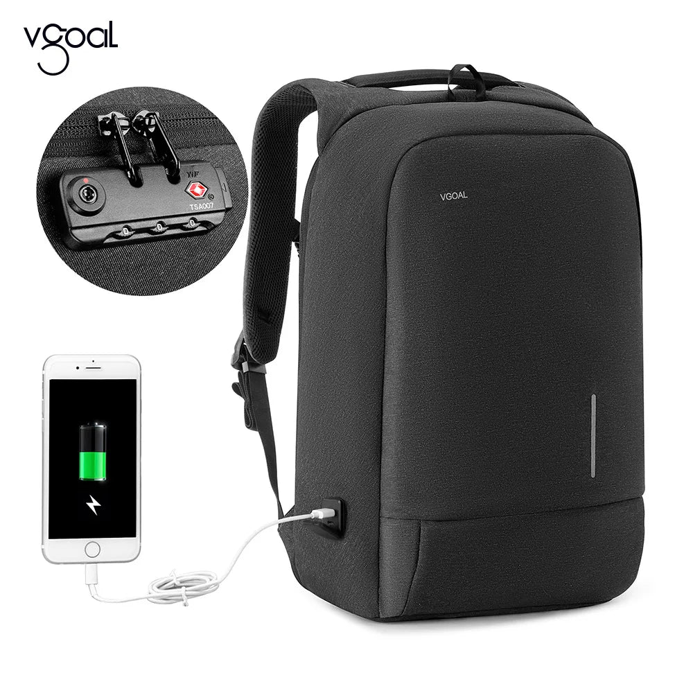 Mochila Kingsons Anti-Theft o Antirrobo: Seguridad Inteligente y Estilo Minimalista