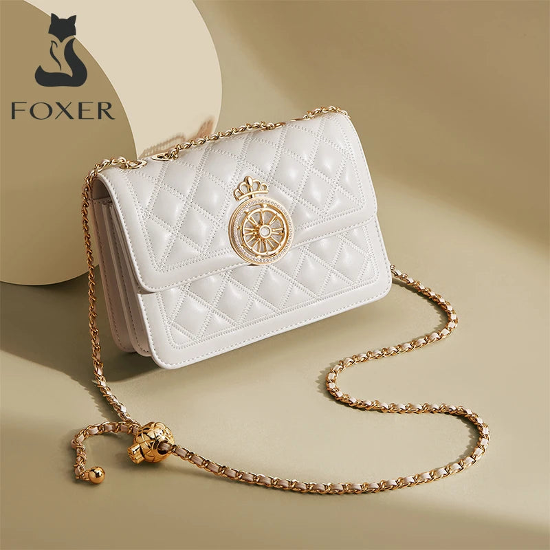 Bolso de Hombro FOXER 2025 Invierno Royal Charm - Lujo en Cada Detalle