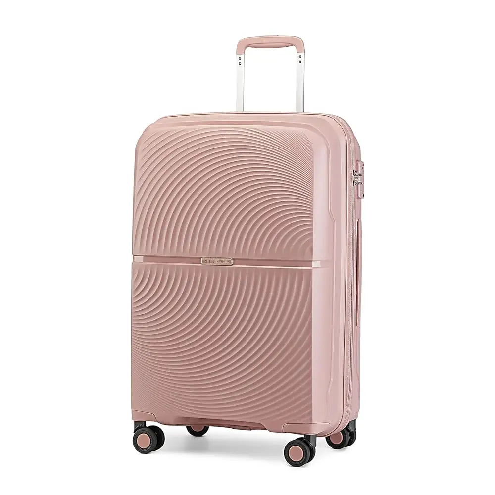 British Traveller Hard-Shell Suitcase: Elegance and Durability for Every Destination