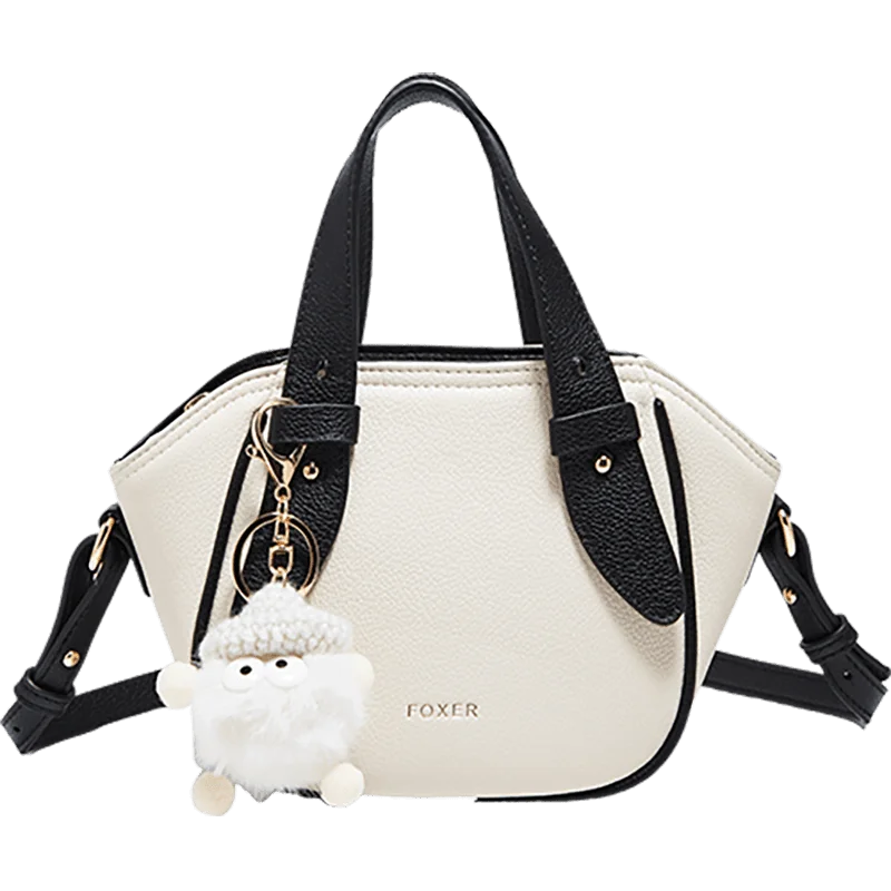 FOXER Otoño Invierno -Bolso de mensajero exquisito de mujer -Cuero PU 2025 - de hombro -cruzado de viaje al trabajo