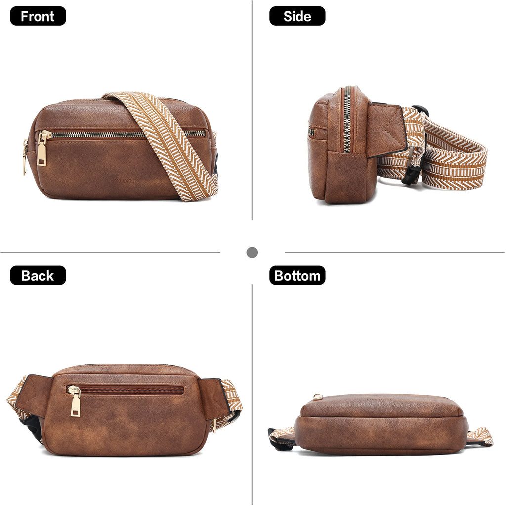 Bandolera FOXER 2025 de Textura Suave: Comodidad y Tendencia Casual