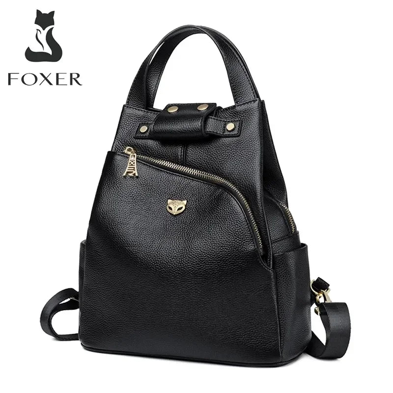 Mochila-Bolso 2 en 1 FOXER "Urban Spirit" - Piel Granulada