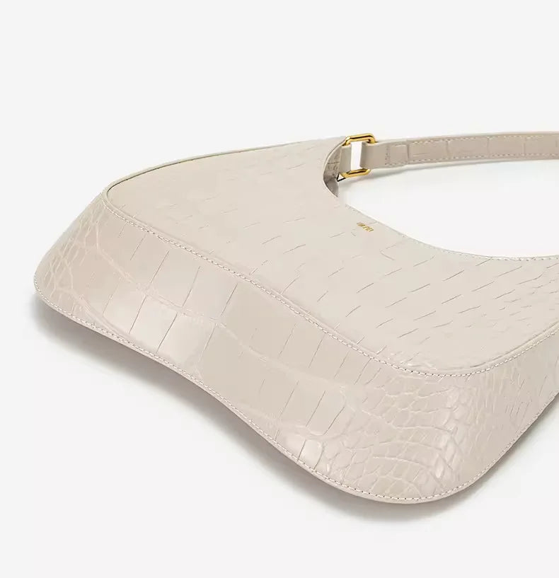 Bolso de Hombro "Eva" de JW PEI - Textura Croco de Lujo