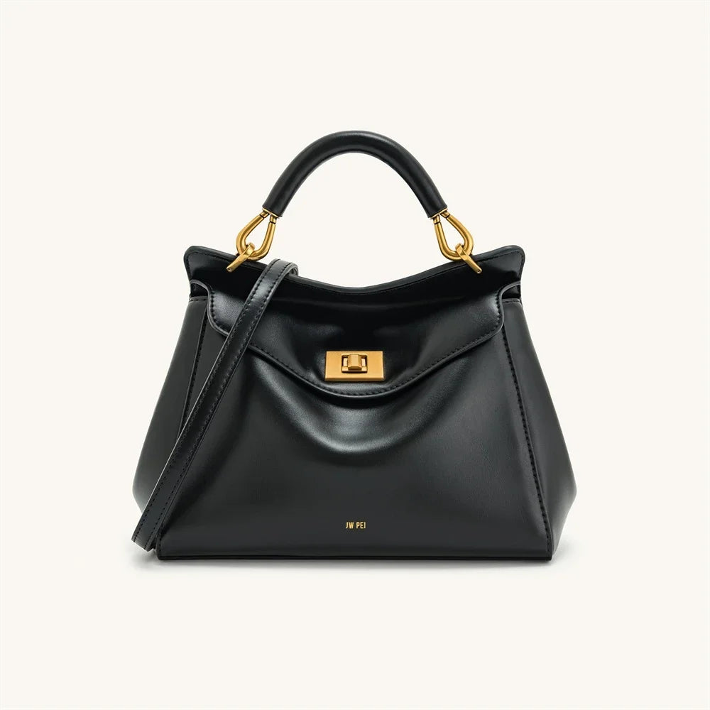 JW PEI for women -Bolso de Mano "Silueta Suave" - New Lucia Lock 2025