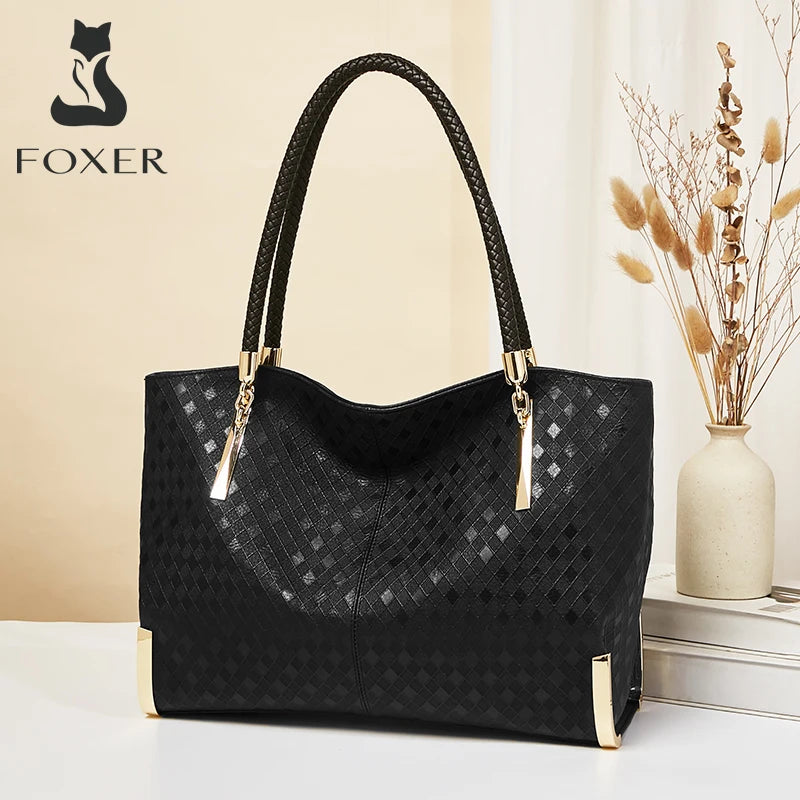 Bolso Media Luna FOXER - Tendencia Retro y Elegancia Minimalista de gran capacidad