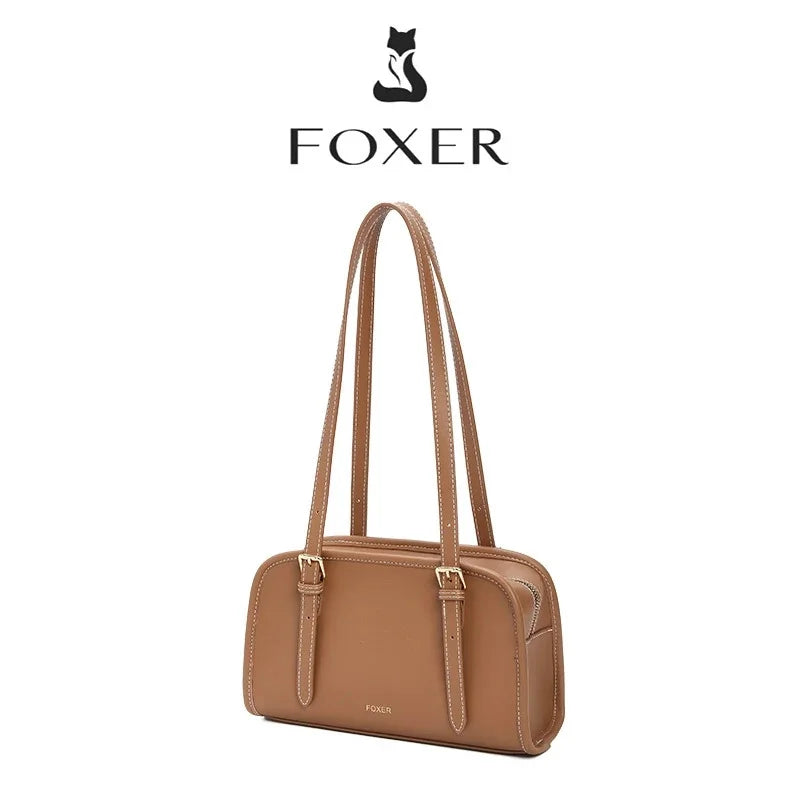Bolso de Hombro FOXER 2025 Otoño Invierno  - Estilo Baguette Minimalista