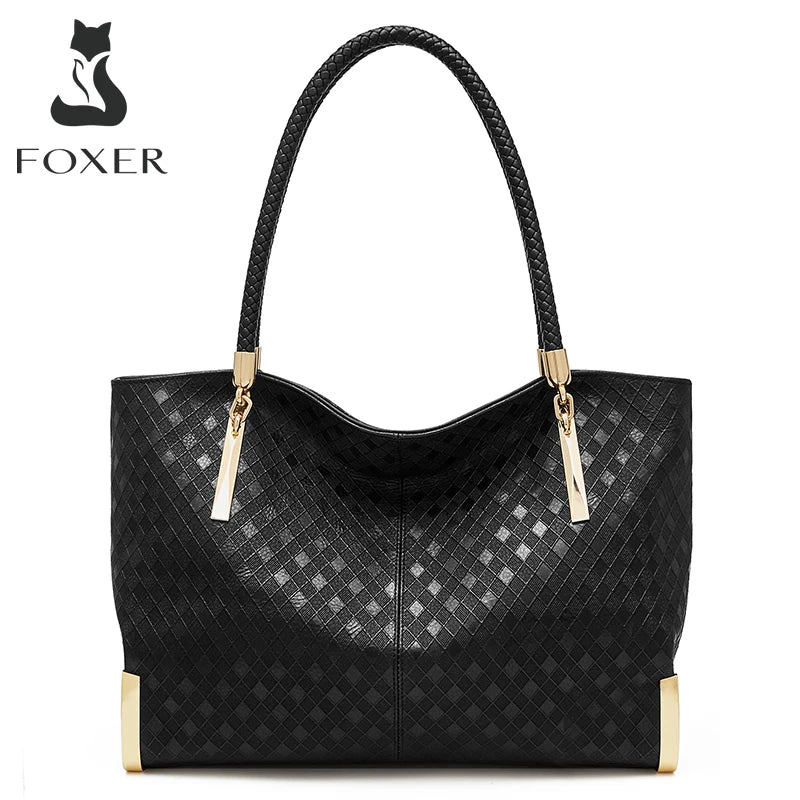 Bolso Media Luna FOXER - Tendencia Retro y Elegancia Minimalista de gran capacidad
