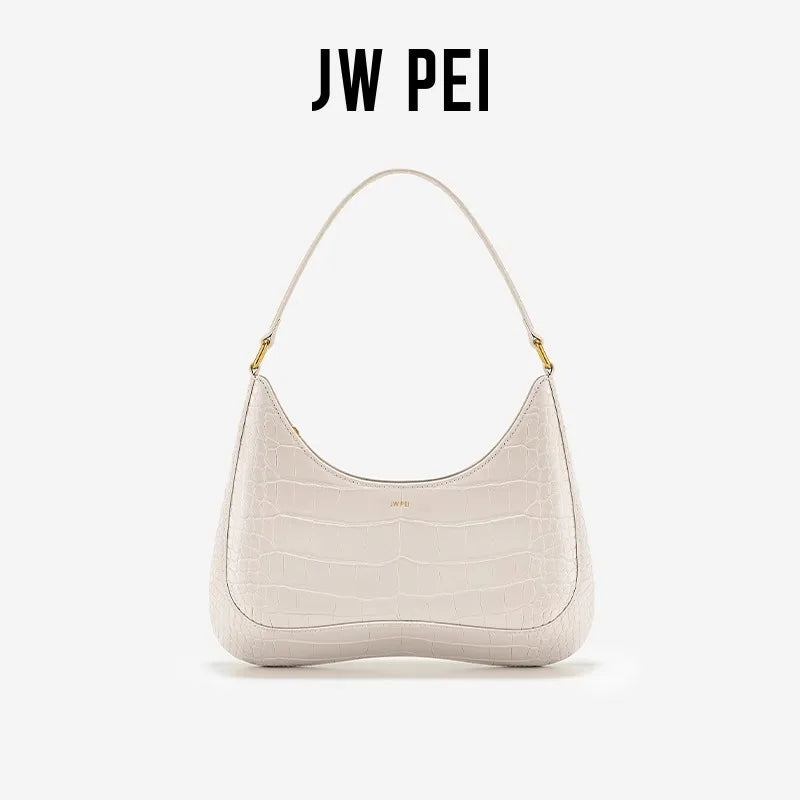 Bolso de Hombro "Eva" de JW PEI - Textura Croco de Lujo