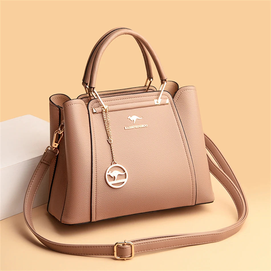 Elegant Luxury Women's Handbag 2024 - Crossbody Bag