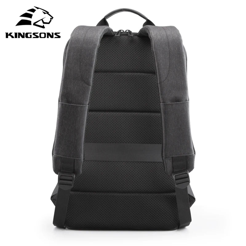 Mochila Ejecutiva Kingsons "Ultra-Slim Tech" - Innovación en Movimiento para portátil de 15,6 pulgadas