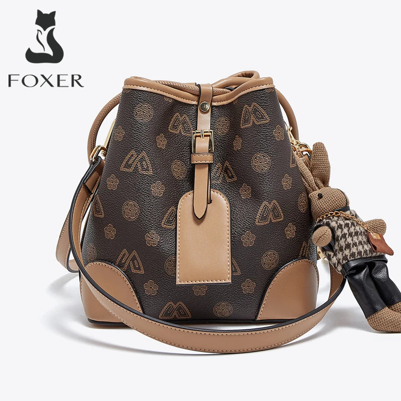 Bolso Cubo (Bucket Bag) FOXER - Monogram y Encanto moda femenina