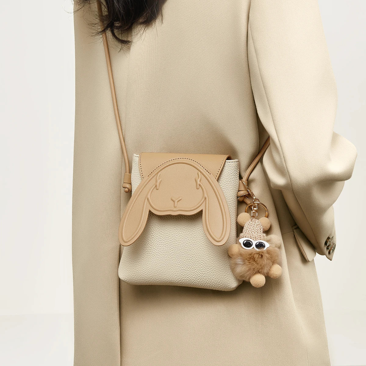 Bolso Bandolera FOXER "Sweet Bunny" - Encanto y Textura