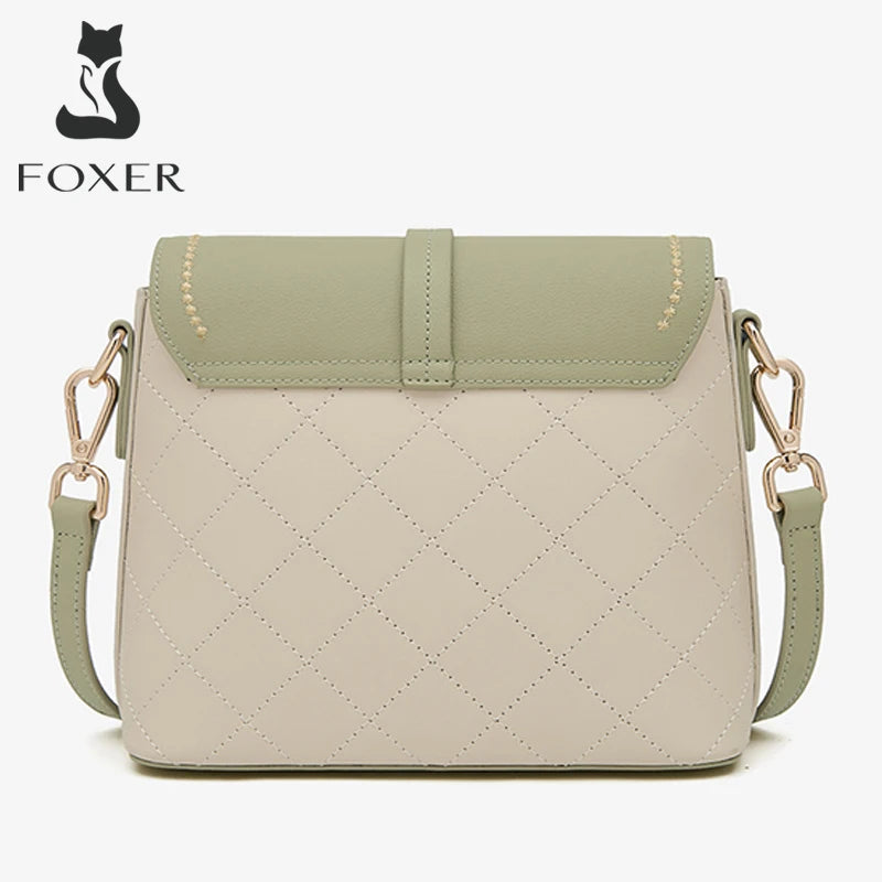 Bolso Bandolera FOXER 2025- Elegancia Bicolor y Pastel Nuevo diseño de lujo para mujer bandolera