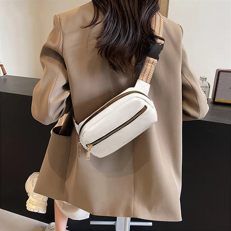 Bandolera FOXER 2025 de Textura Suave: Comodidad y Tendencia Casual