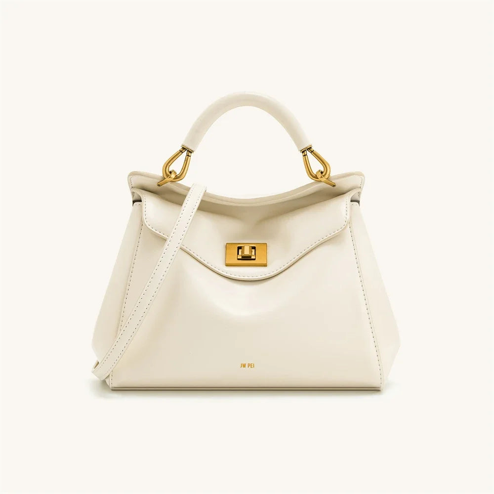 JW PEI for women -Bolso de Mano "Silueta Suave" - New Lucia Lock 2025