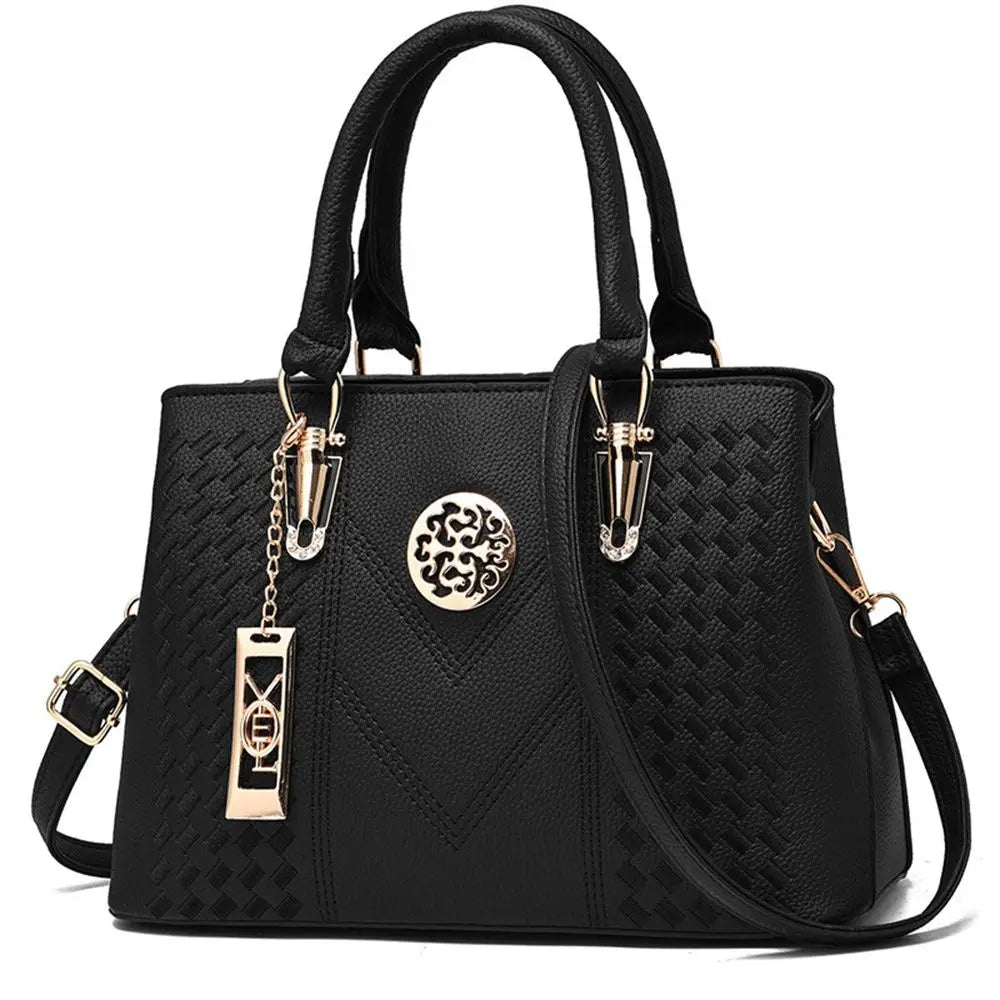 Elegant "Textured Luxury" Satchel Bag - Fashion 2025