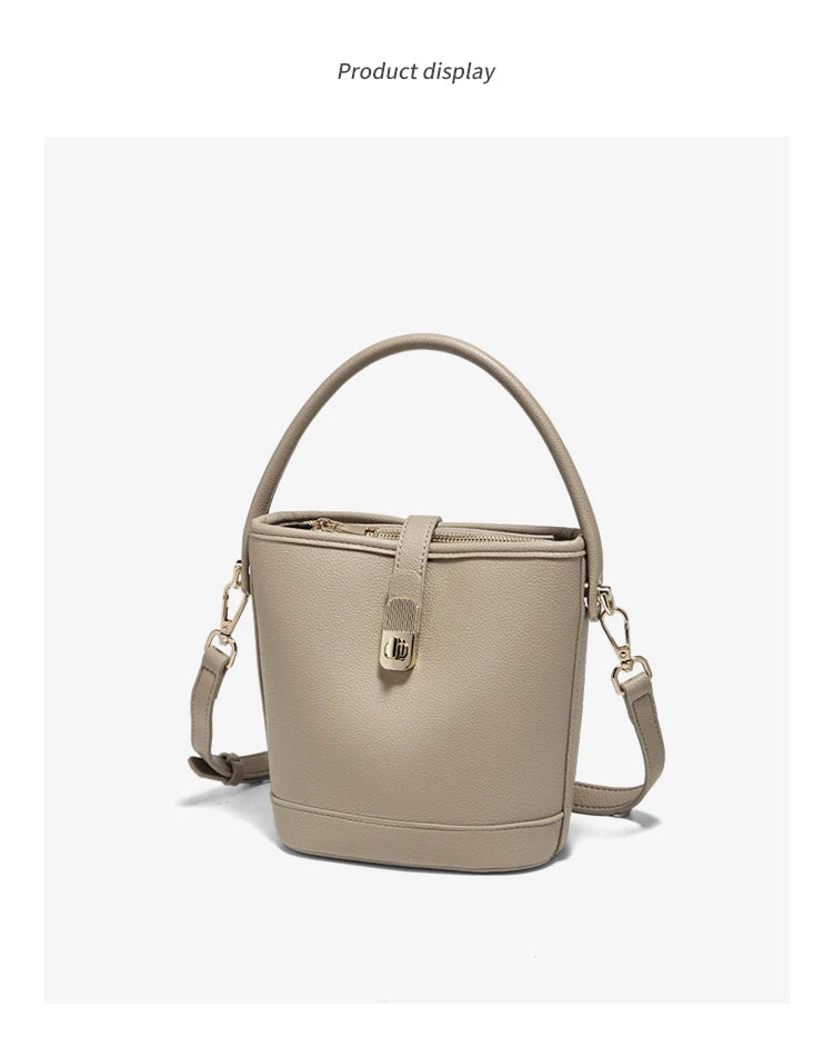 Bolso Cubo FOXER Lock 2025 - Estilo Minimalista y Capacidad Elegante