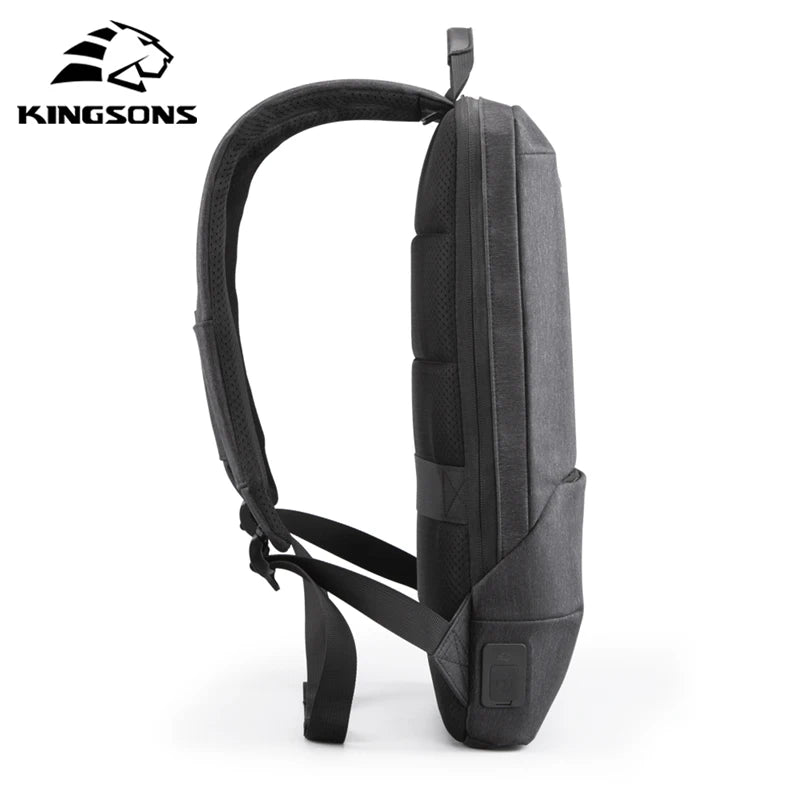 Mochila Ejecutiva Kingsons "Ultra-Slim Tech" - Innovación en Movimiento para portátil de 15,6 pulgadas