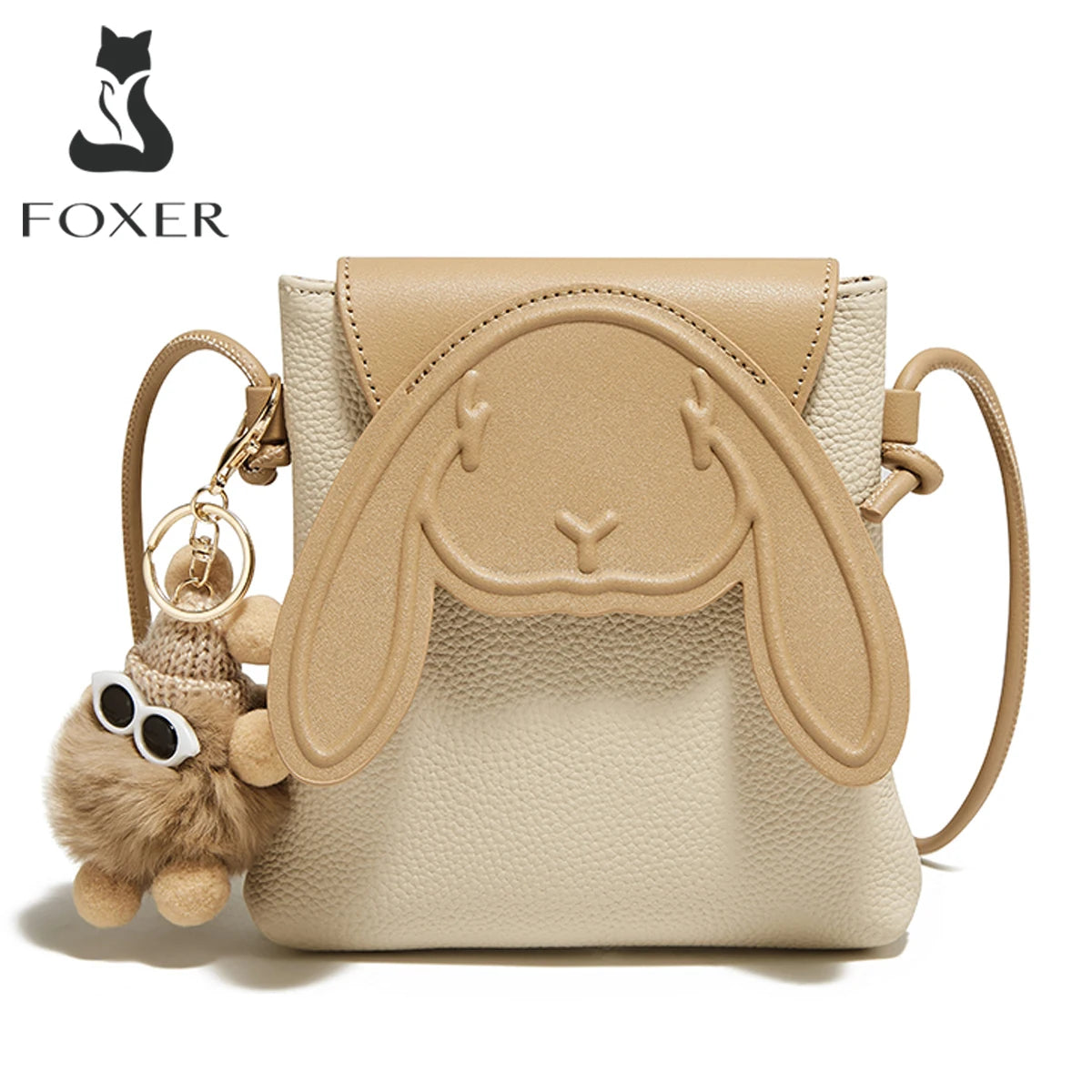 Bolso Bandolera FOXER "Sweet Bunny" - Encanto y Textura