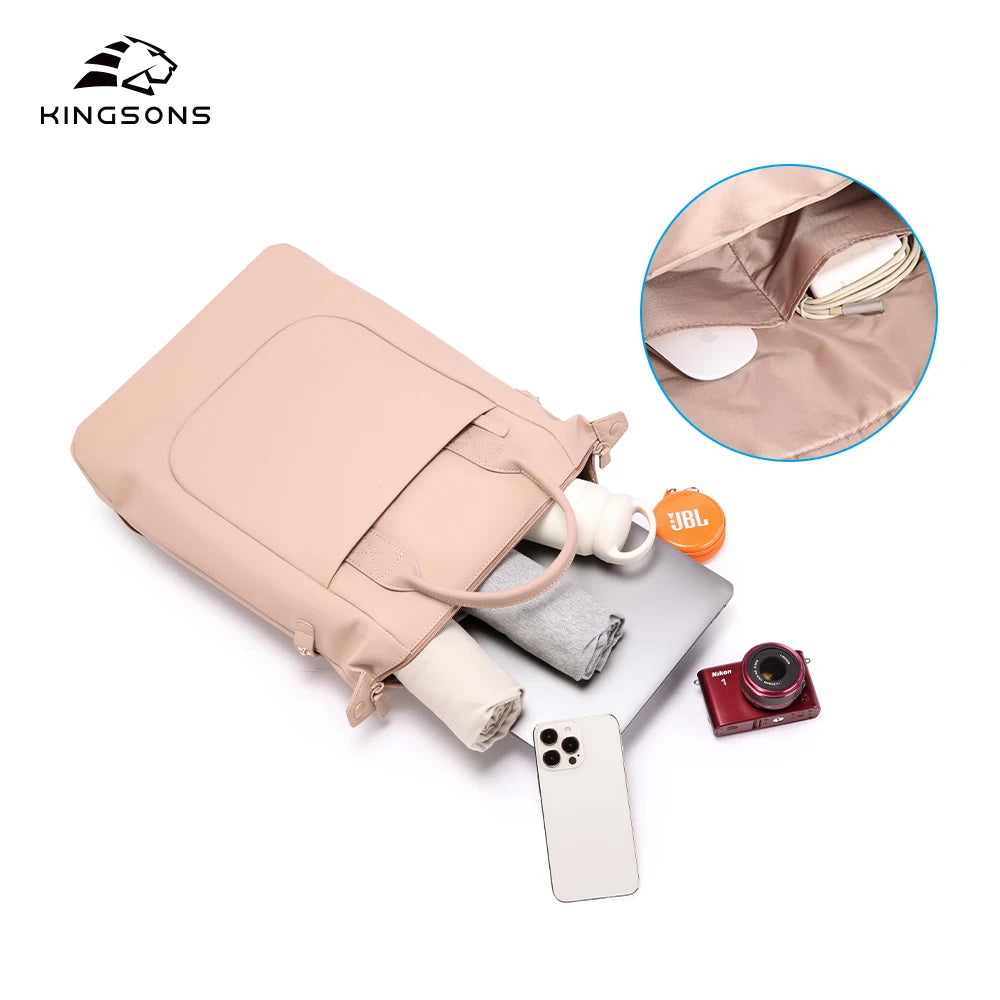 Mochila Kingsons "Soft Elegance" - Estilo Ejecutivo y Confort