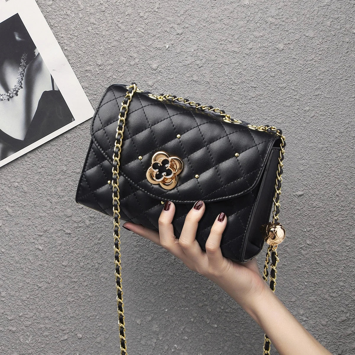 Bolso de Hombro FOXER 2025 Invierno Royal Charm - Lujo en Cada Detalle