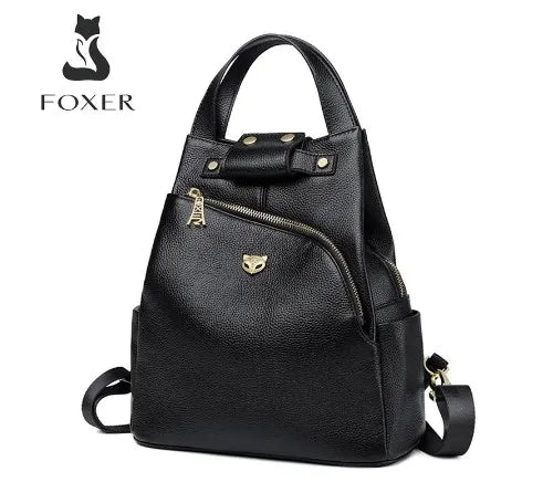 Mochila-Bolso 2 en 1 FOXER "Urban Spirit" - Piel Granulada