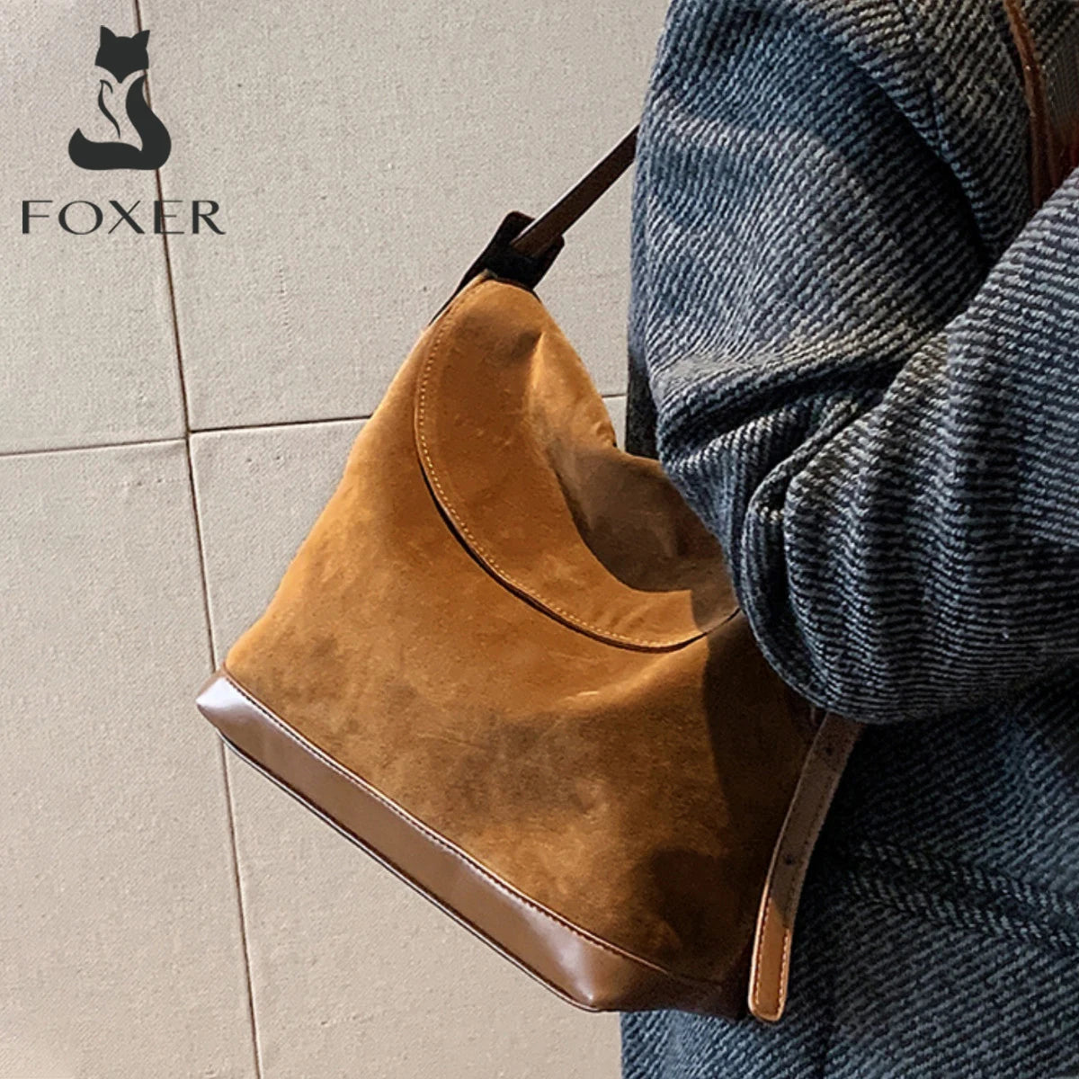 Bolso Bandolera FOXER 2025 "Otoño Invierno Bohemia" de Ante y Piel