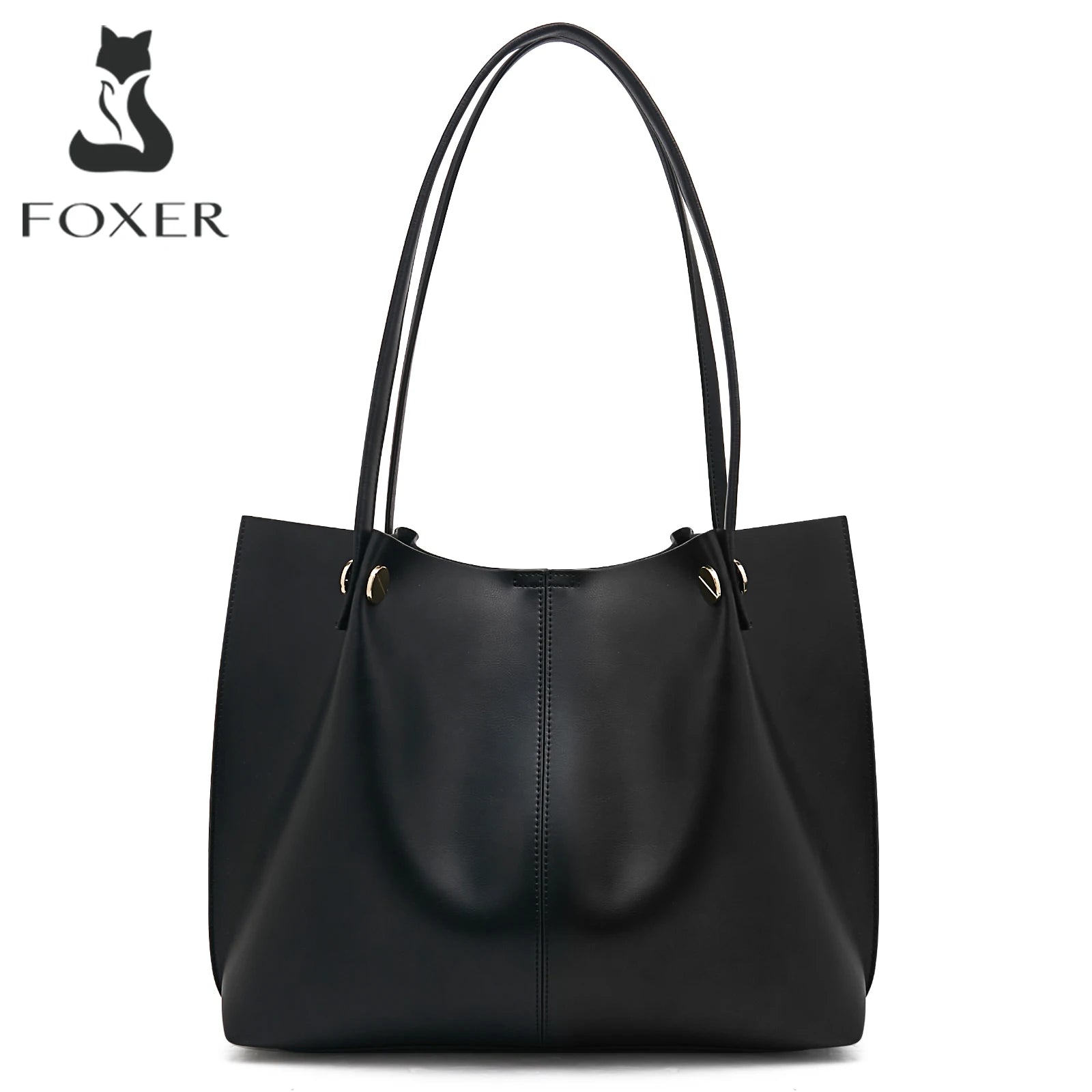 Bolso tote de Hombro FOXER 2025 Textura para mujer de gran capacidad - Elegancia Minimalista