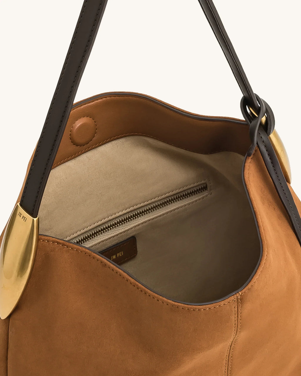 Bolso Hobo "Carly" de JW PEI - Ante y Elegancia Escultural