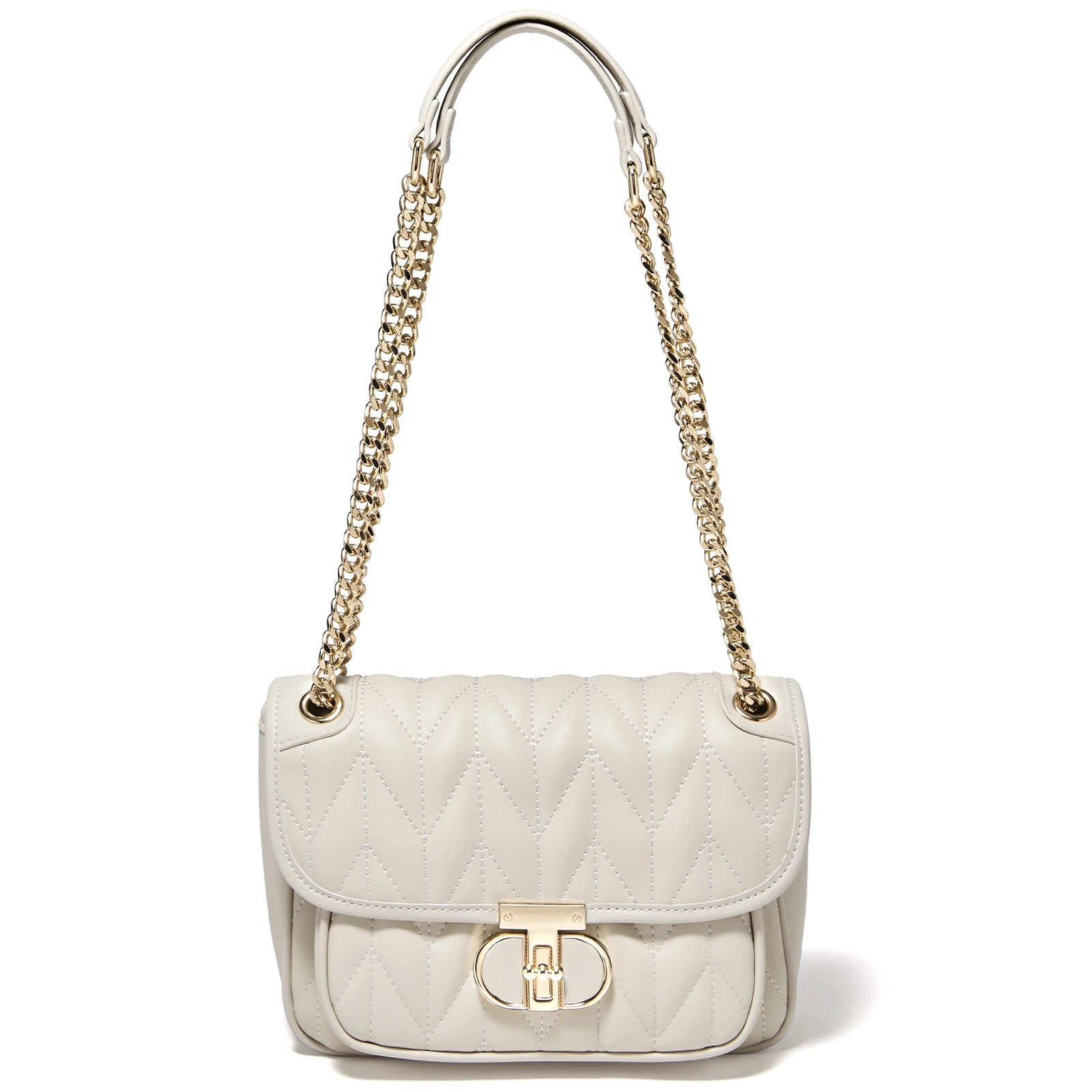 Bolso Clásico para mujer FOXER Fashion 2025  - Acolchado y Cadena Dorada