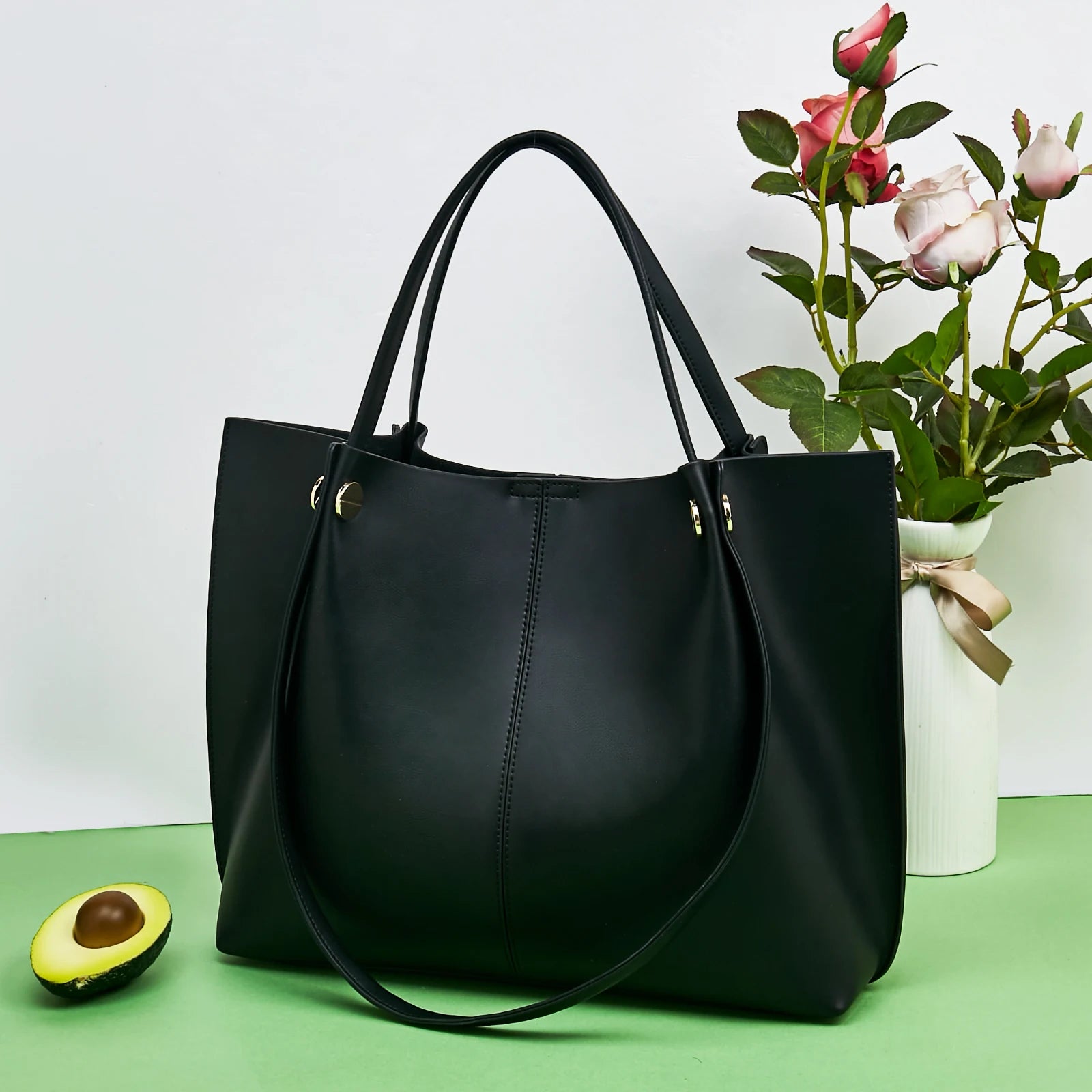 Bolso tote de Hombro FOXER 2025 Textura para mujer de gran capacidad - Elegancia Minimalista