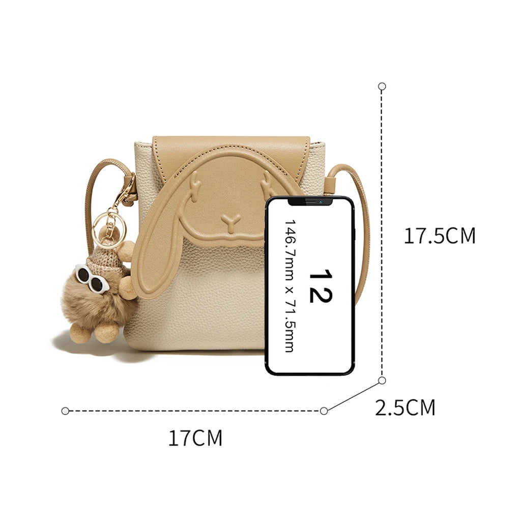 Bolso Bandolera FOXER "Sweet Bunny" - Encanto y Textura