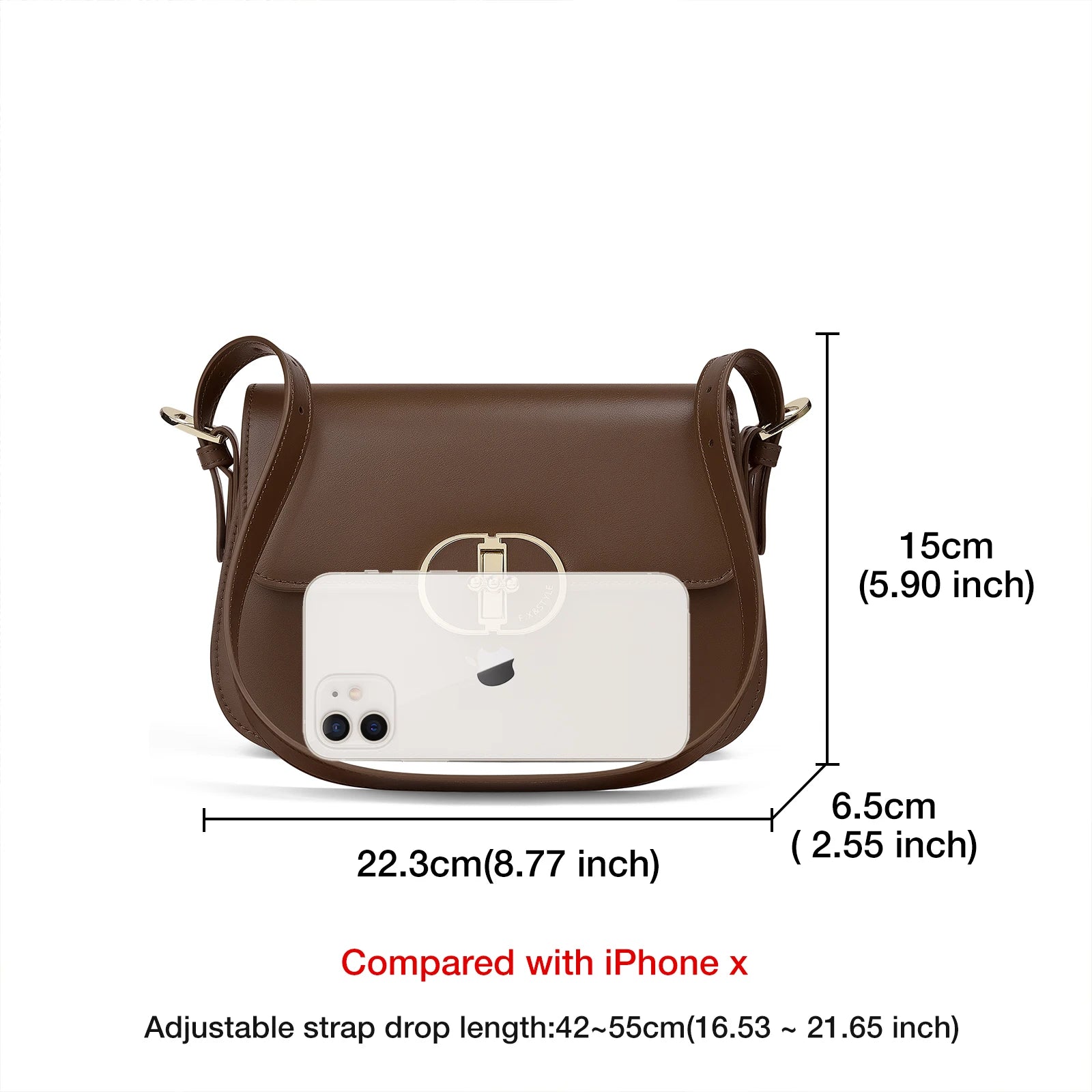 Bolso de Hombro FOXER 2025 "Minimalist Oval" - Elegancia Atemporal