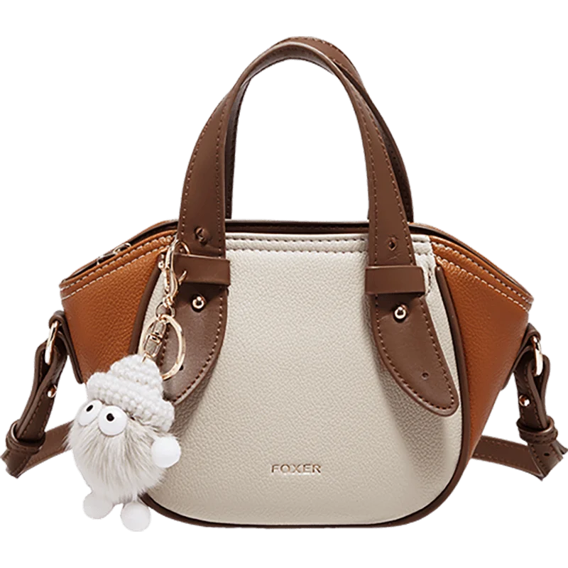 FOXER Otoño Invierno -Bolso de mensajero exquisito de mujer -Cuero PU 2025 - de hombro -cruzado de viaje al trabajo