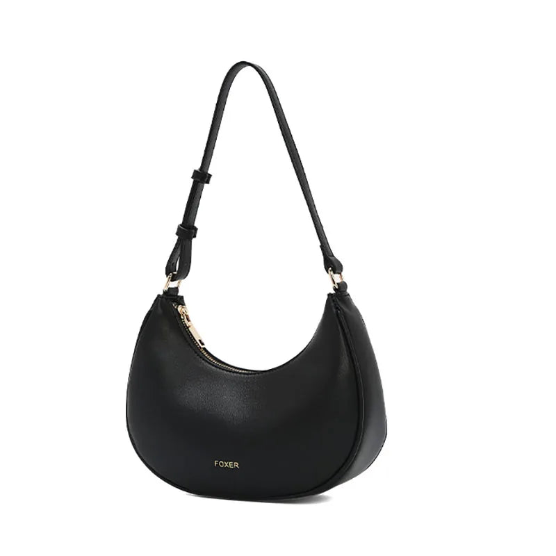 FOXER 2025 Bolso Media Luna: El Regreso del Minimalismo '90s