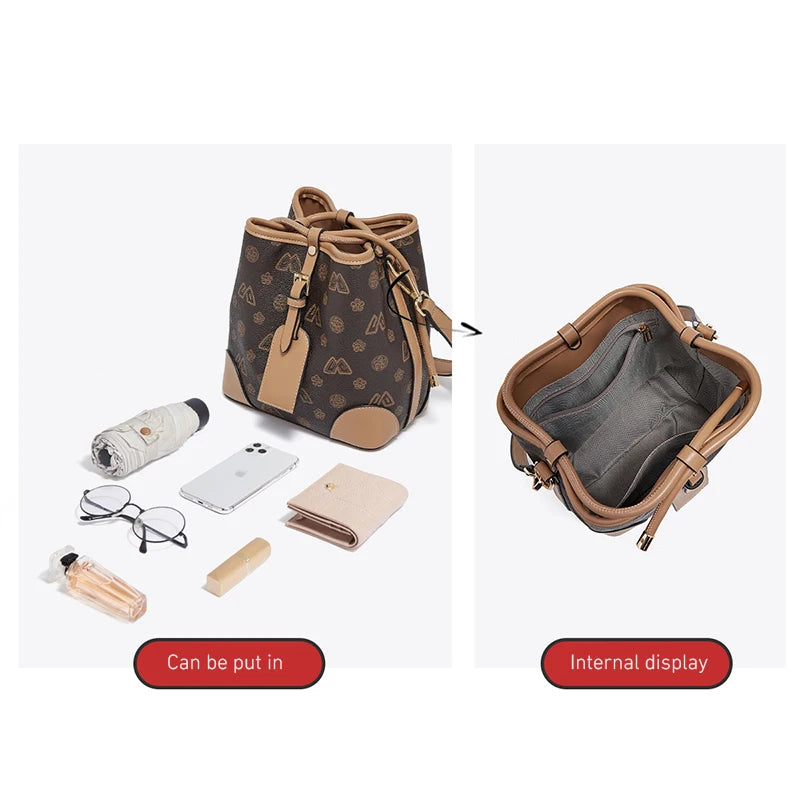 Bolso Cubo (Bucket Bag) FOXER - Monogram y Encanto moda femenina