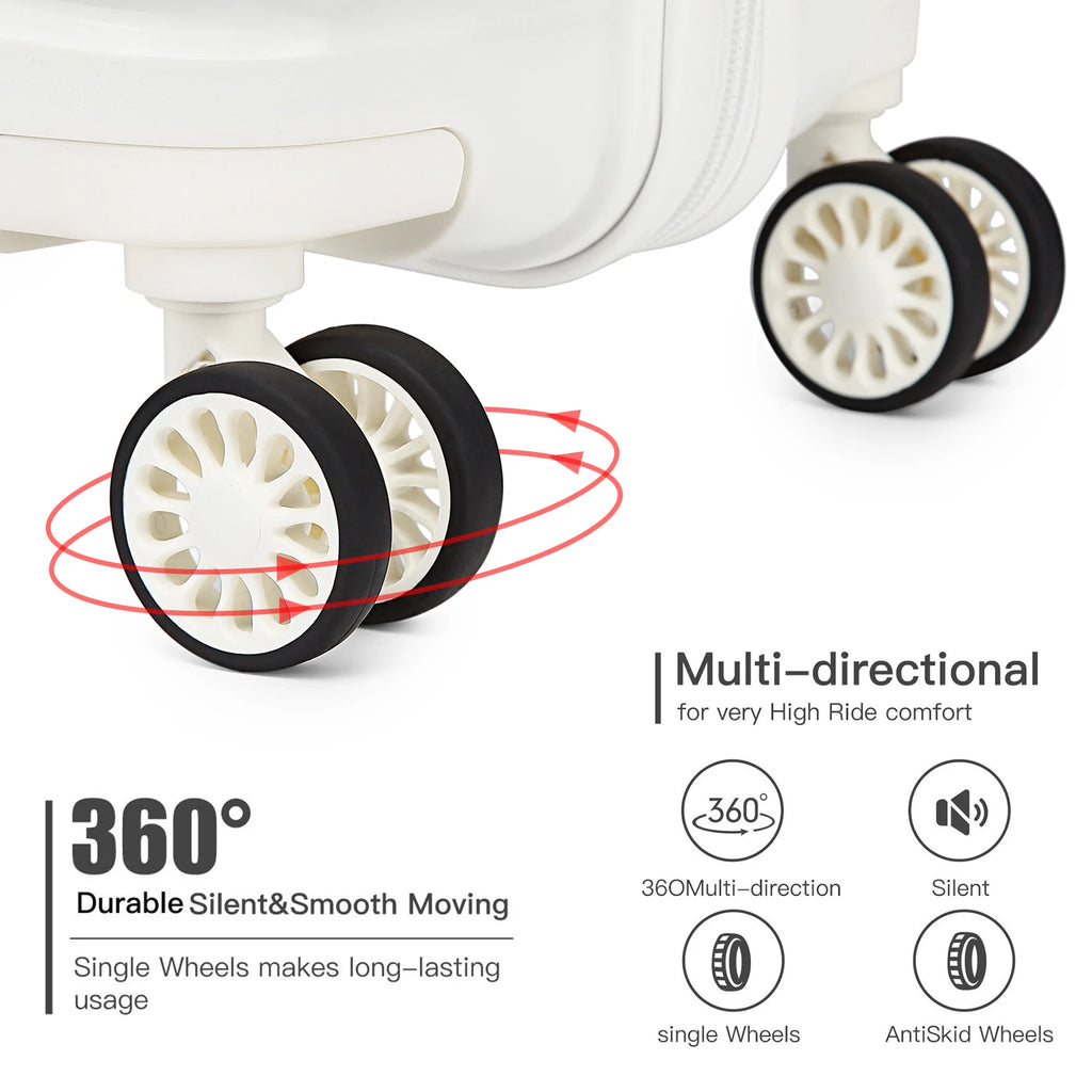 Set de Equipaje KONO: Elegancia Minimalista y Resistencia Superior