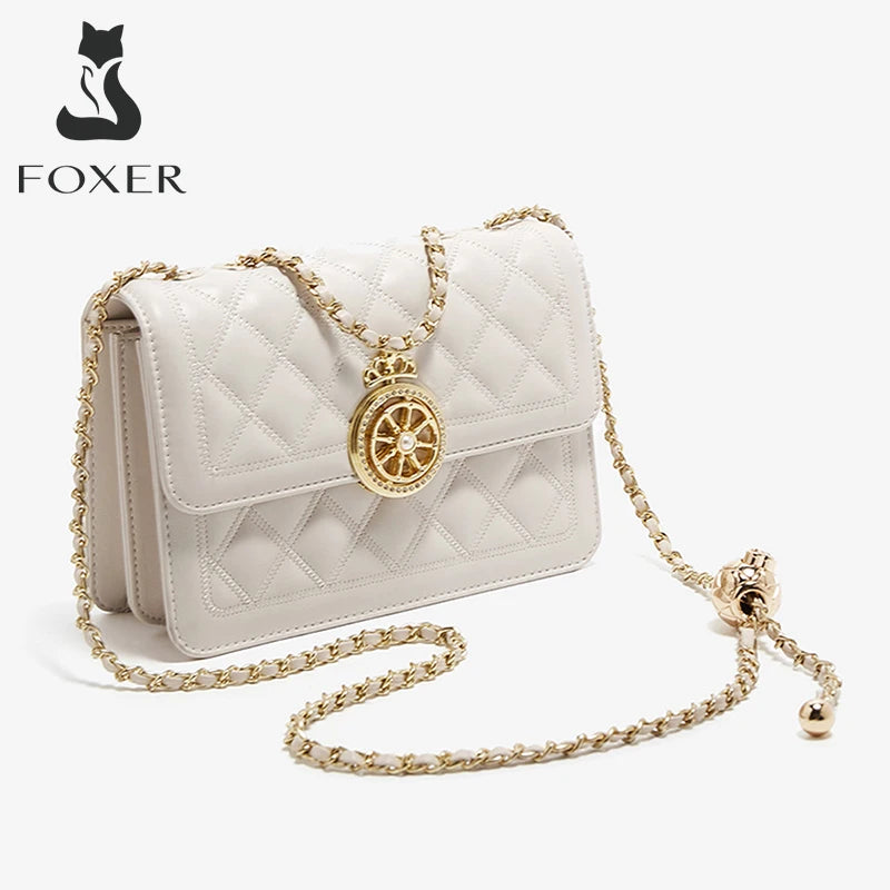 Bolso de Hombro FOXER 2025 Invierno Royal Charm - Lujo en Cada Detalle
