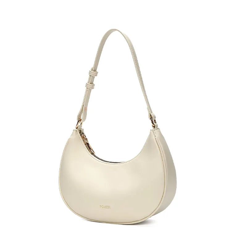 FOXER 2025 Bolso Media Luna: El Regreso del Minimalismo '90s