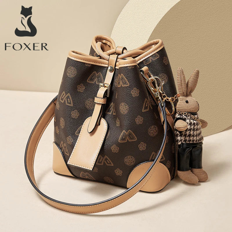 Bolso Cubo (Bucket Bag) FOXER - Monogram y Encanto moda femenina