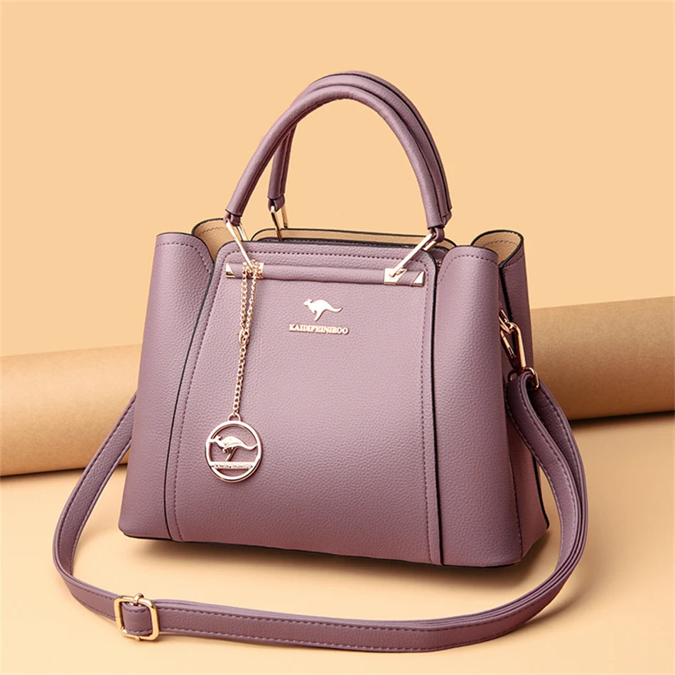 Elegant Luxury Women's Handbag 2024 - Crossbody Bag