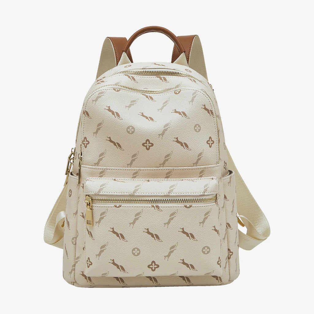 Mochila para mujer FOXER "Monograma Casual" de Estilo Urbano - Moda de viaje