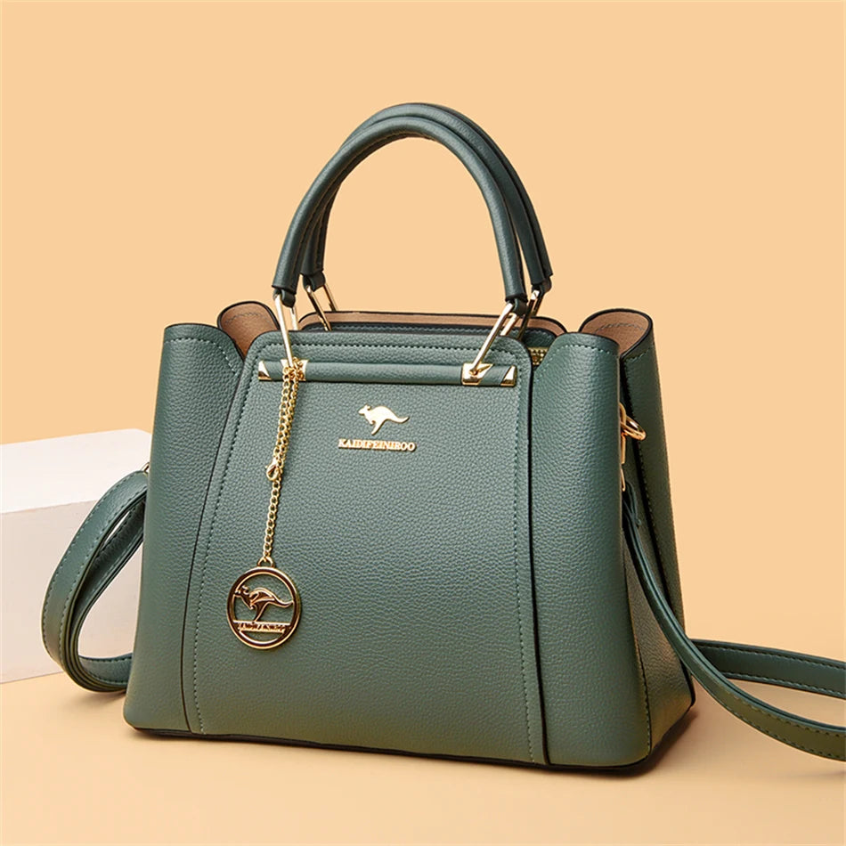 Elegant Luxury Women's Handbag 2024 - Crossbody Bag