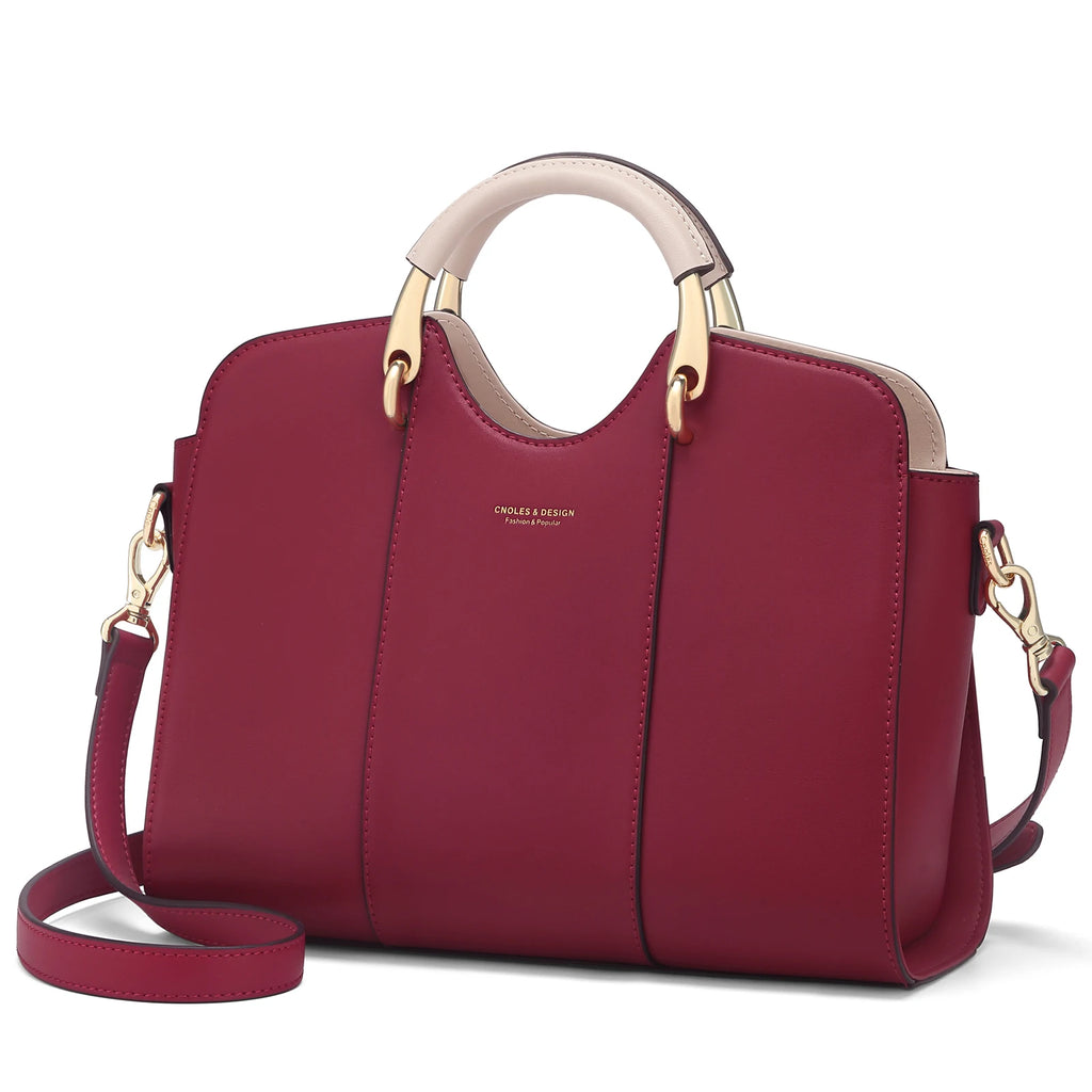 Sacoche CNOLES - Minimalisme chic aux tons neutres - Sac à main pour un style sophistiqué