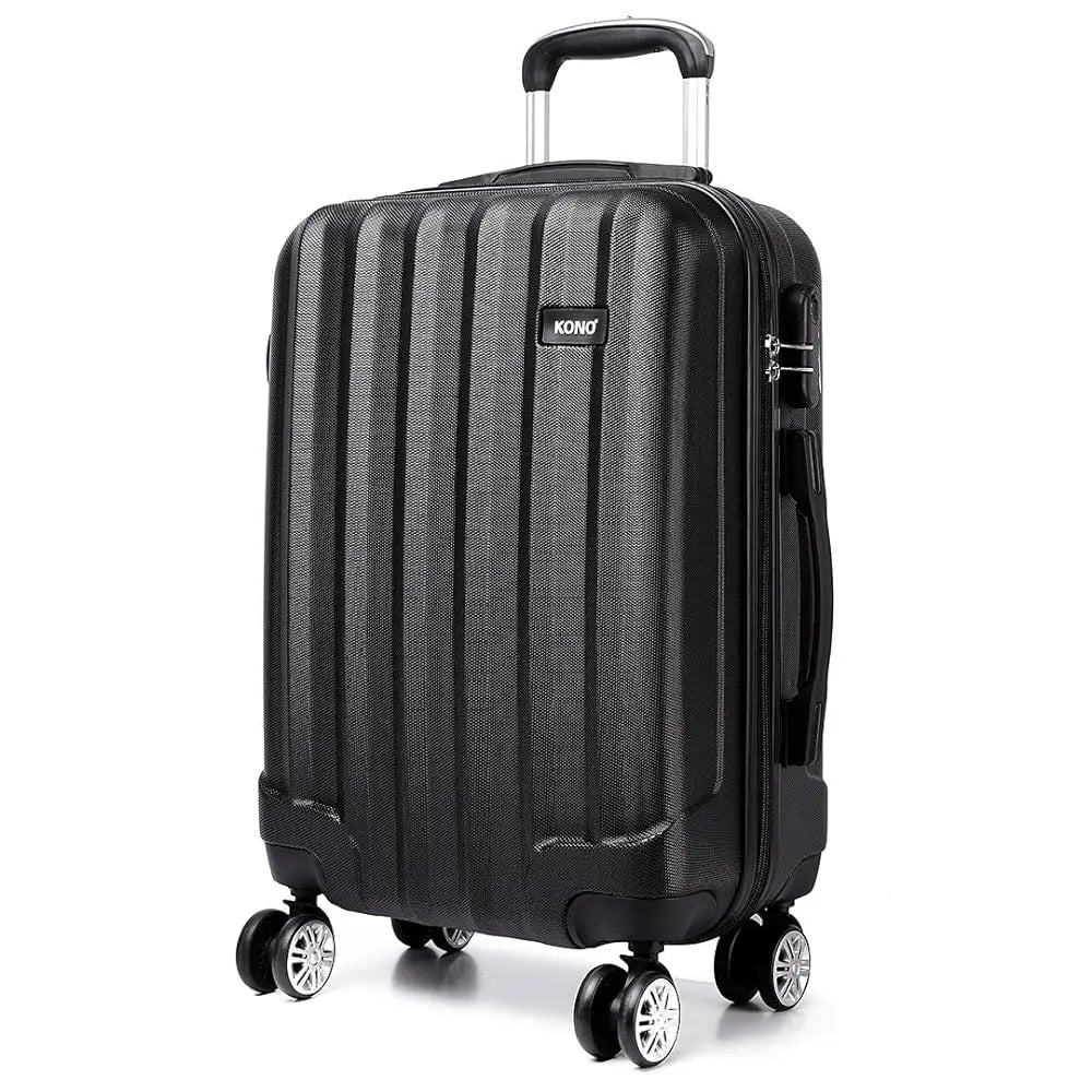 Maleta ABS ligera Kono Premium de 19"/24": Resistencia, Estilo y Movilidad Total